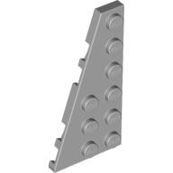 Lego destička šikmá 6x3 klín levý, světle modro šedá (4282789)
